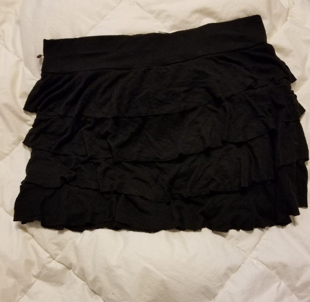 💲Ambiance apparel black mini skirt size L